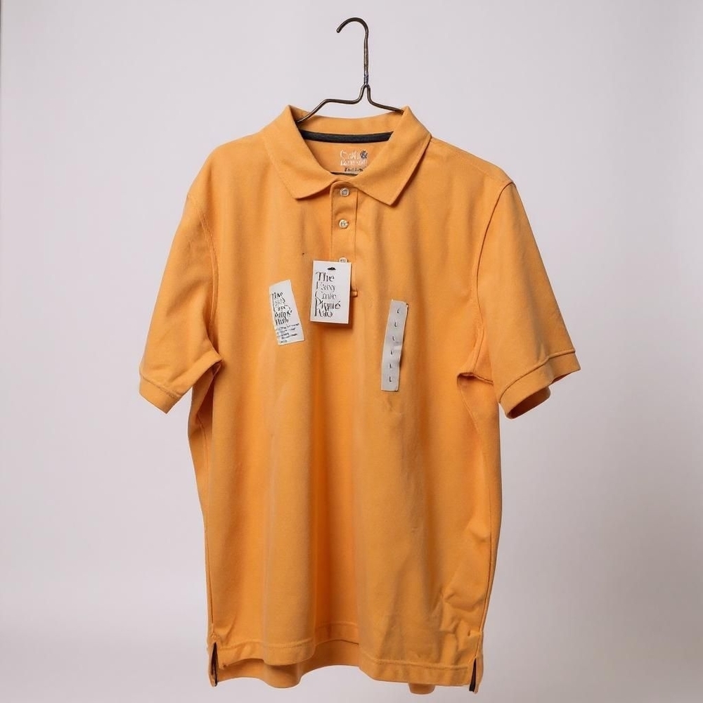 Croft & Barrow Orange Polo Shirt Classic Short Sleeve